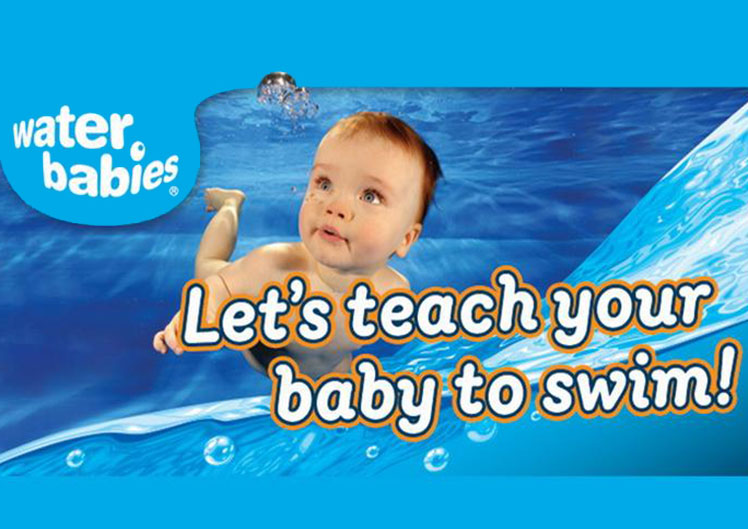 Swimming lessons in West Sussex for babies